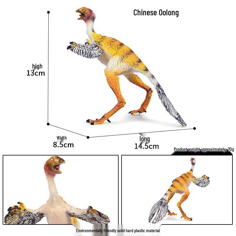 Children's Dinosaur Toy Set: King Kong, Tyrannosaurus Rex, Aurochs, Pachycephalosaurus, Spinosaurus, Therizinosaurus Model.