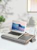 Portable Lap Laptop Desk with Mouse Pad and Phone Holder Home Office Lap Desk Laptop Table Fits Up To 17.3 Inches Laptop