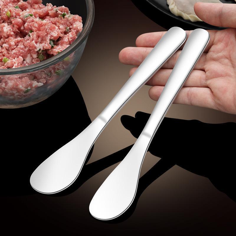 Łyżki do nadzienia pierogów ze stali nierdzewnej Łyżka do robienia pierogów ze stali nierdzewnej Rozprowadzacze do masła i dżemu Łyżka do nadziewania Wontonów