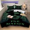 3pcs Matrix, Poster Duvet Cover Set (1 Duvet Cover + 2 Pillowcases, No Core) - Comfortable, And Breathable Bedroom Decoration Yy251104077