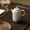 165ML Plant Ash Gray Glaze Teapot Creative Tea Infuser Pot Tea Maker Kettle With Ball Hole Teaware Accessories Decoration Craft