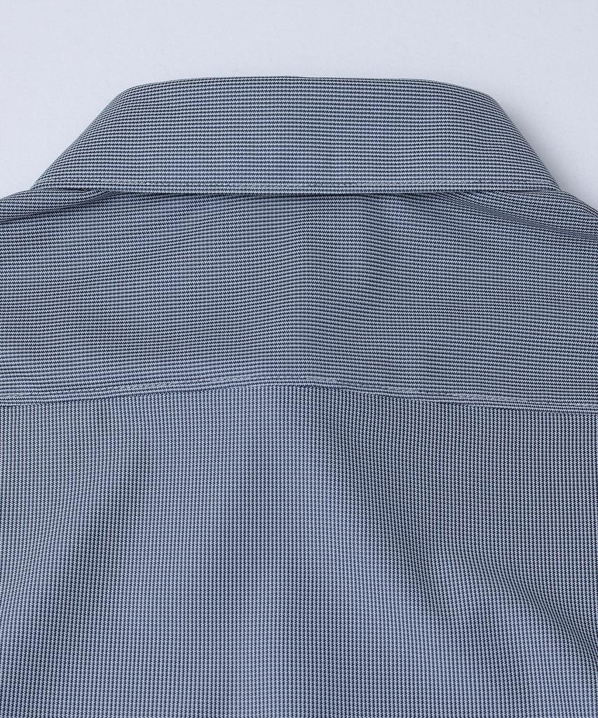 210EDIT Men'S Wrinkle-Free Freedom Shirt [Check Navy]_Cz5Sh200