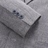 Suit Spring and Summer Breathable Men's Casual Suit Korean Style Slit Small Suit Cotton and Linen Jacket for Men