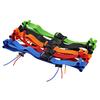 2Pcs Elastic Sport Waist Belts Race Bib Holder Adjustable Running Waistband with 6 Elastic Rings for Triathlon Cycling