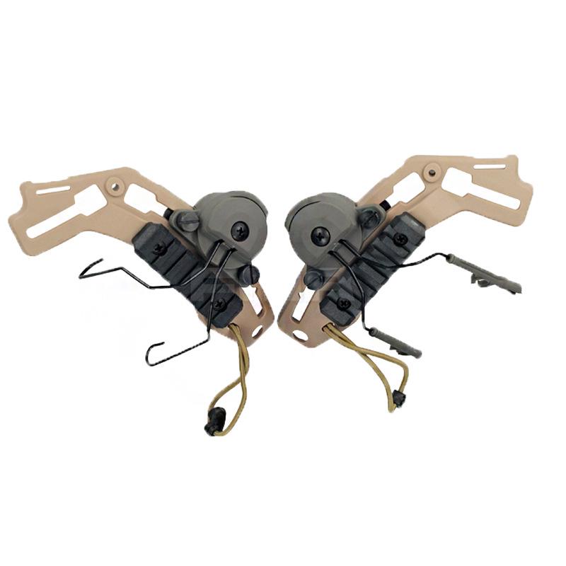 FMA EX Helmet Bilateral Headset Buckle for MSA Tactical Headsets