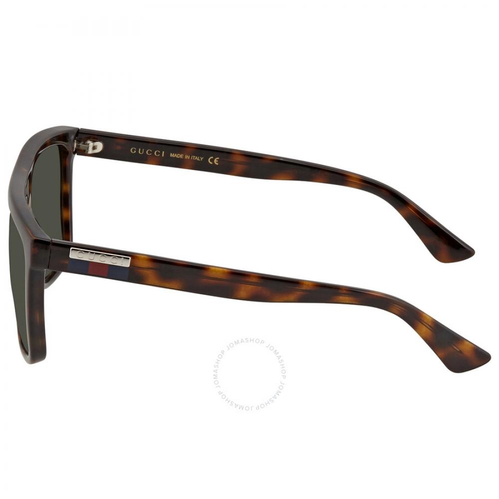 Gucci Green Browline Men s Sunglasses GG0748S 003 59 acheter  display picture 1
