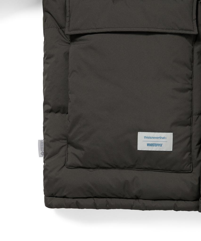 Thisisneverthat Gore-Tex Windstopper Expedition Down Jacket Olive Drab