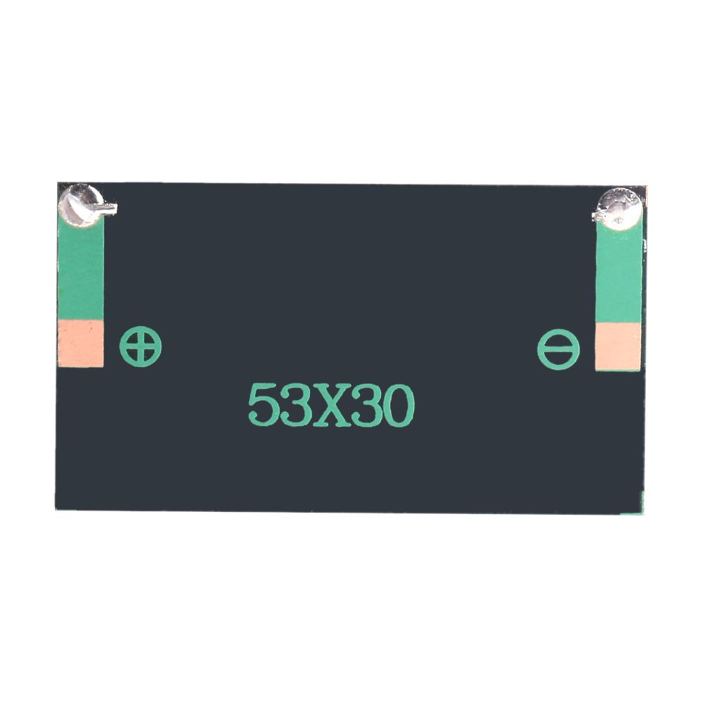 10/20Pcs 0.15W 5V Solar Panel Polysilicon Solar Charger 30mA High Efficiency Portable Solar Panel for Small Household Lighting