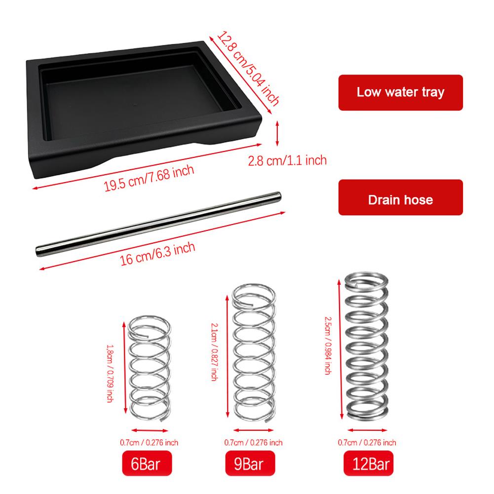 Low Profile Thin Drip Tray Spring Spout Coffee Maker Accessories for Gaggia Classic Pro Coffee Maker Parts 3