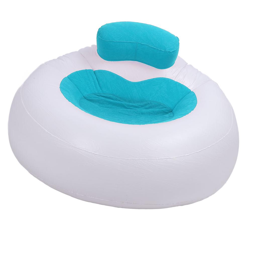 Inflatable Chair Comfortable Supportive Heart Shape Decorative Plush Chair for Bedroom Living Room