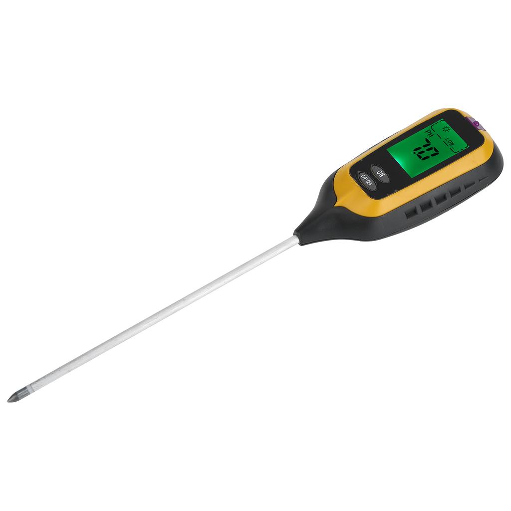 4?In?1 Bodenfeuchte Temperatur Licht PH Tester Messgerät Gartengeräte für Bauernhof Rasen Pflanze