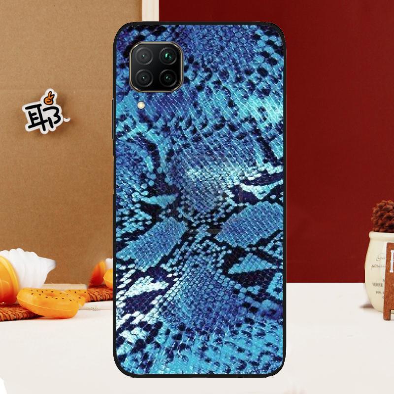 Snake Skin For Huawei Nova Y91 Y61 Y60 Y70 Y72 Y73 Y90 12i 11i 3i 7i 8i 9 10 SE P20 P40 P30 Lite Case