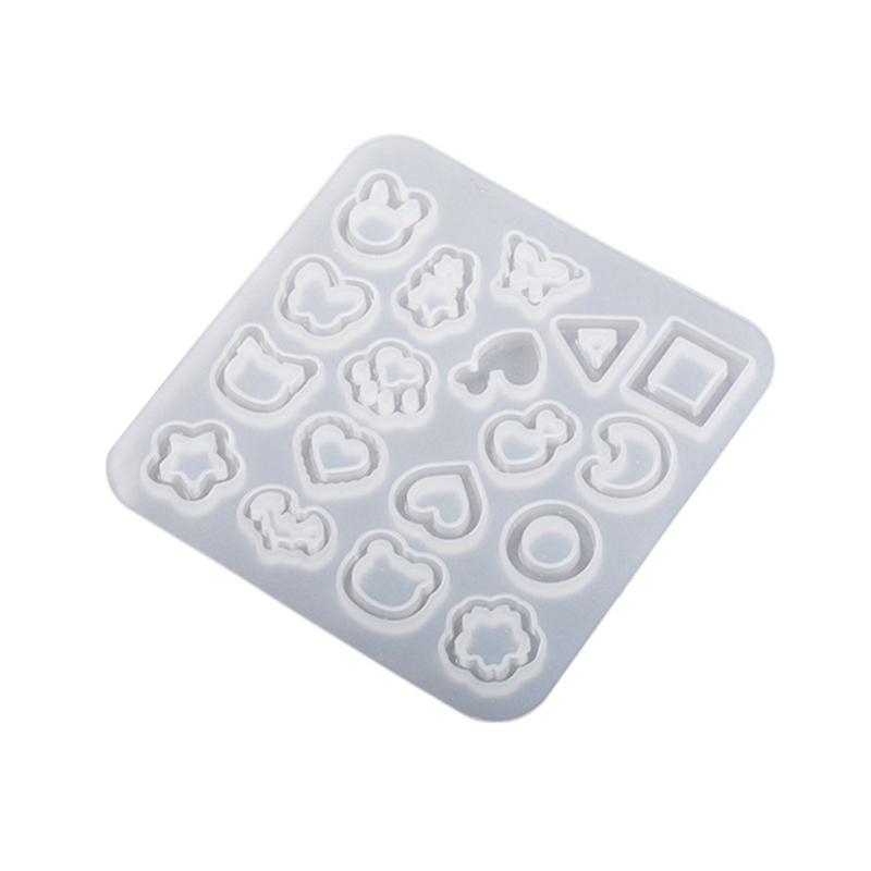 Resin Shaker Fillings Mold,Silicone Note Mold Epoxy Resin Mold Filler Quicksand Casting Filling Mold for Jewelry Making