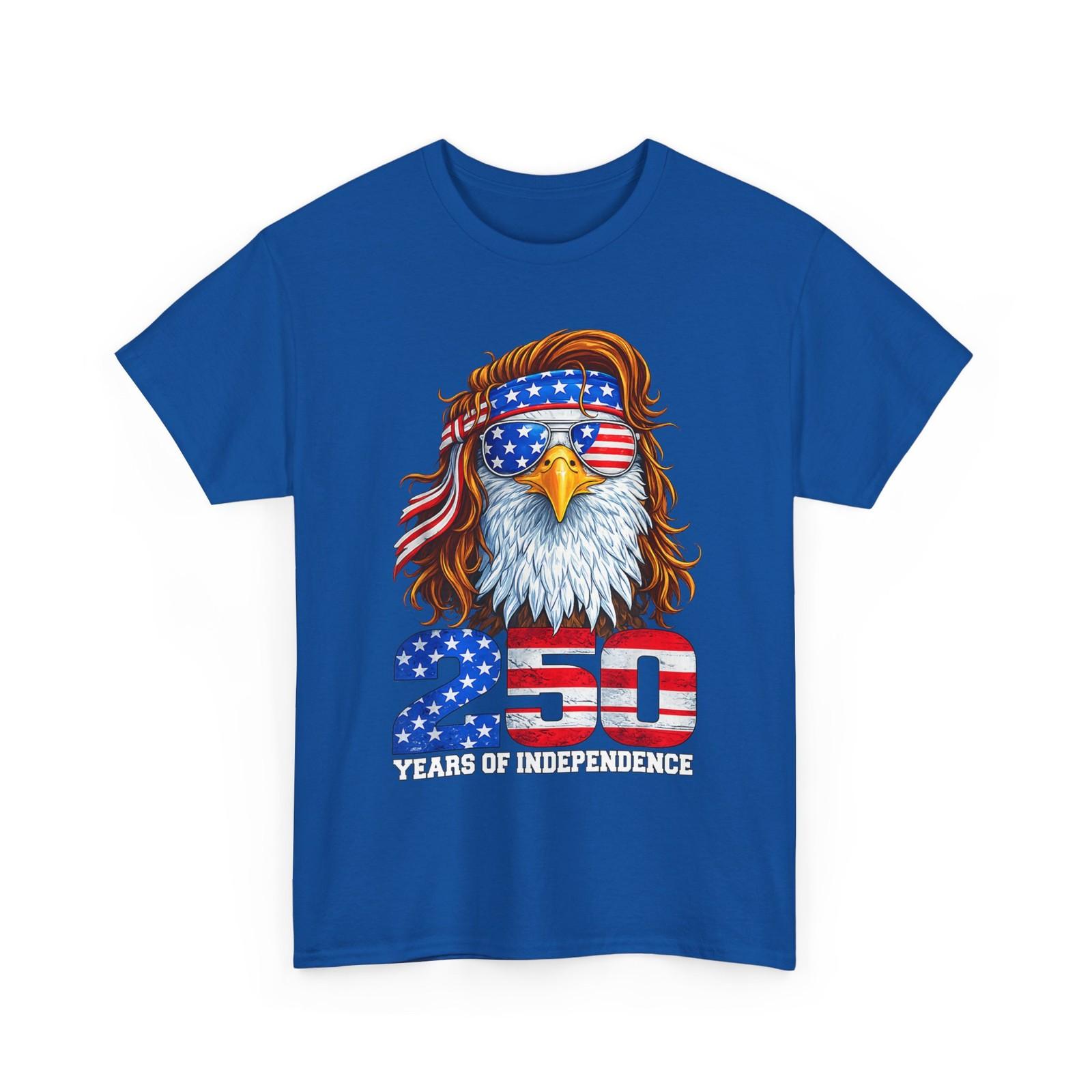 4th July American Flag Eagle Shirt, 250 Years 1776 2026 Men T-Shirt XXL