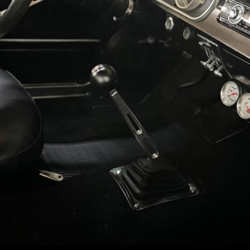 Aluminum 10Inch Bent Shifter Stick 10inch Bent Shifter Handle Lever for Tremec T56 Transmissions
