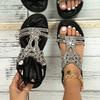 Shui Zuan Coole Sandalen Damen Neue Übergröße Sommermode Lady Bohemian Schuhe