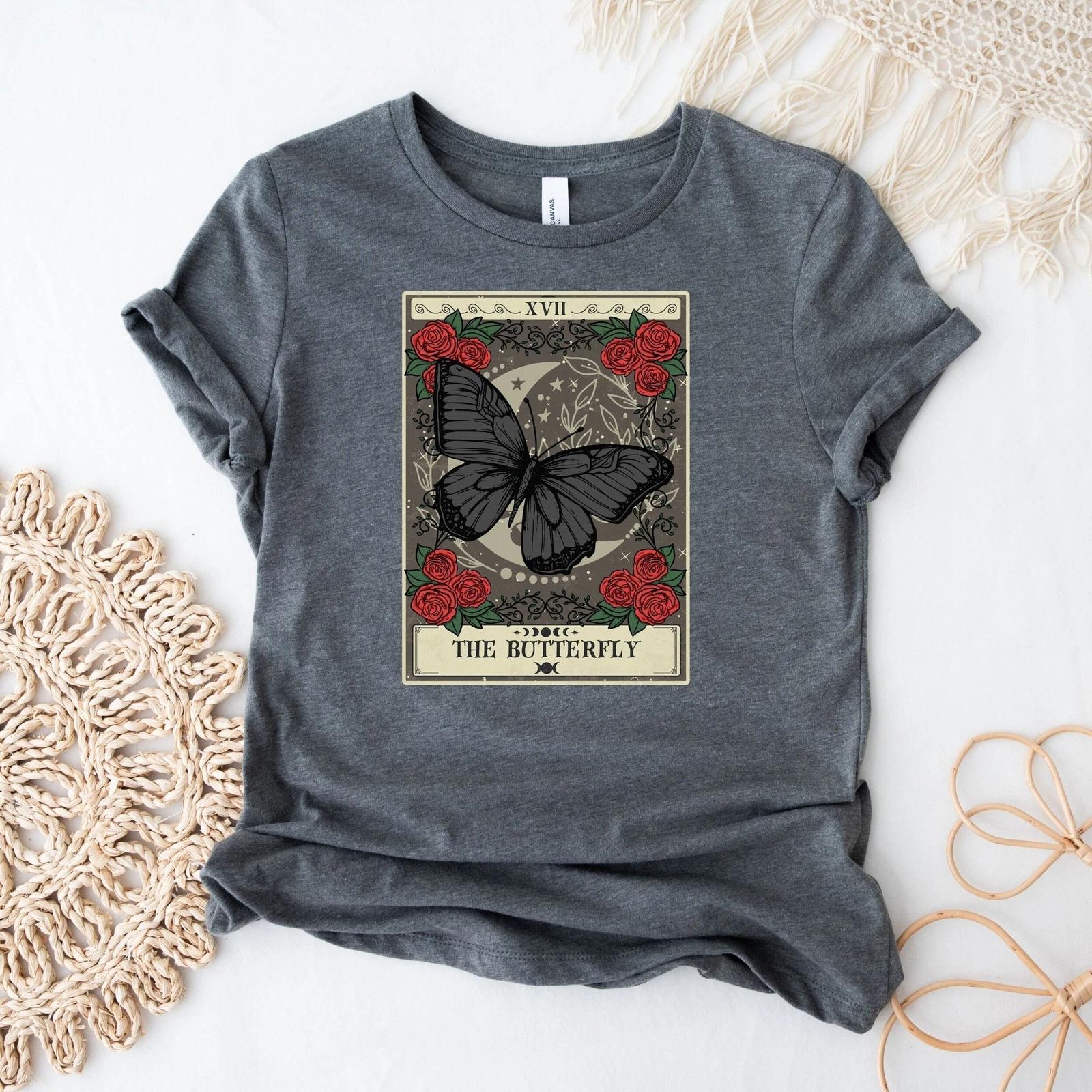 The Butterfly Tarot Card Shirt XL