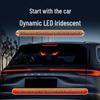 Smart Solar Car Atmosphere Light: Devil's Eye, No Wiring, Multi-Mode Decorative & Safety Light