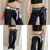 Canvas Wide Belt For Women With Auto Buckle Summer Dress Waist Cincher For Casual Wear