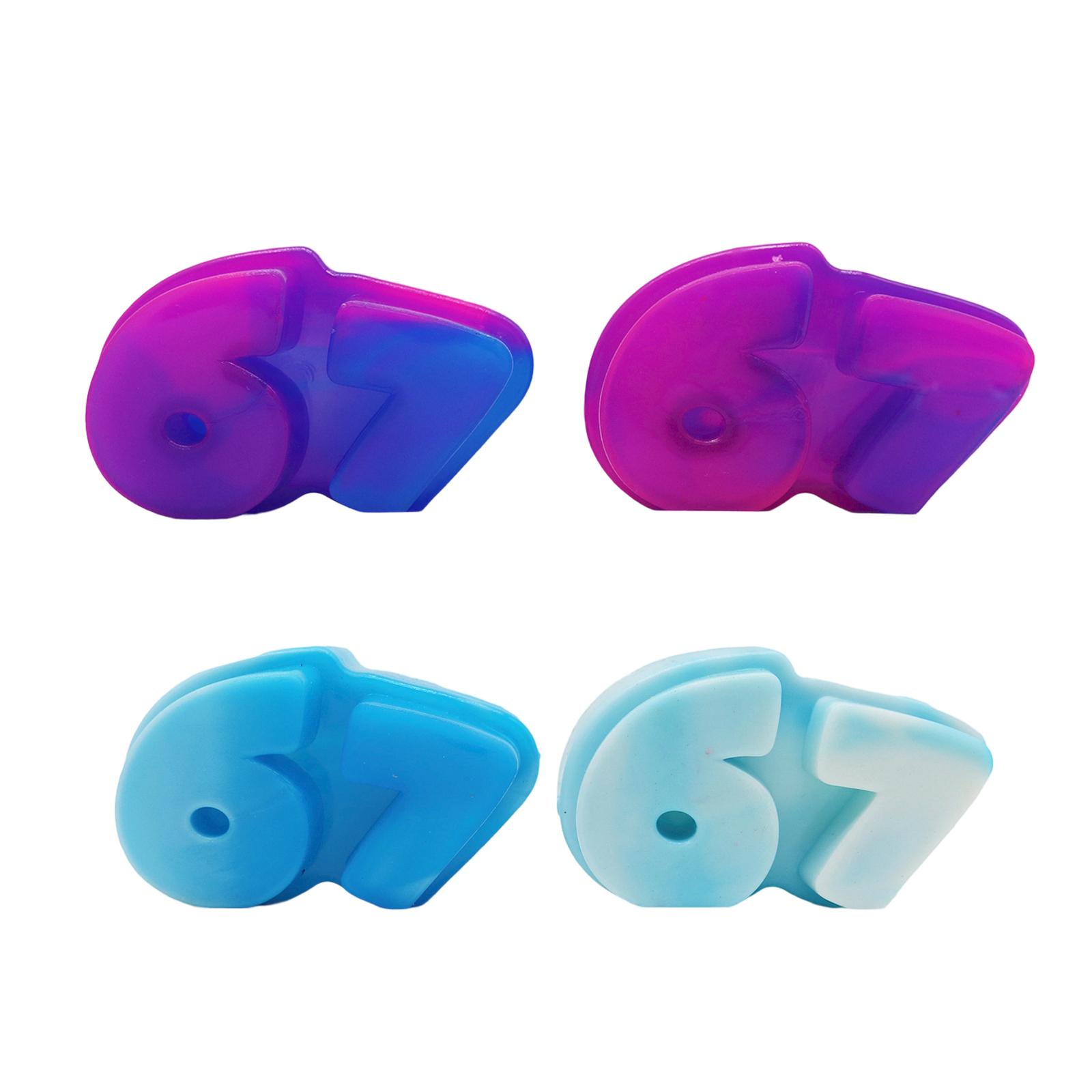 

Игрушка с градиентным цветом и цифрами, Игрушка для медленного снятия стресса, Подходит в качестве детского подарка. One Size