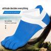 Men's Breathable Five-Toe Cotton Ankle Socks