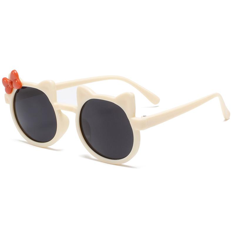 Children'S Sunglasses Cute Bow Cartoon Children'S Fun Sunglasses Shading Girls Sunglasses Multi-Color