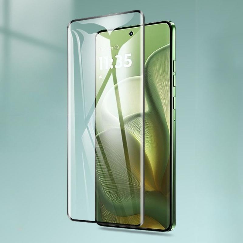 Pro Motorola Moto Edge 60 Pro Fusion 3D Zakřivené Tvrzené Sklo Ochranná Fólie na Displej pro MOTO Edge60 60Pro Čirá Ochranná Fólie