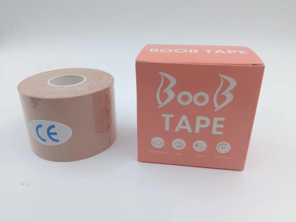 Breathable Waterproof Lifting Nipple Tape Set with Low Allergy Adhesive