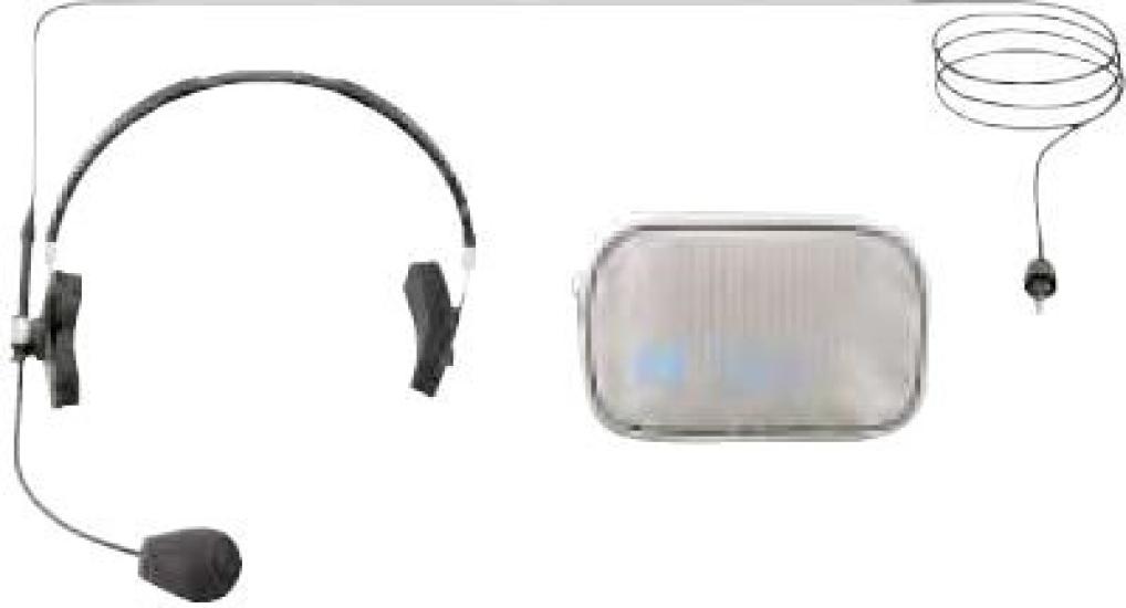 

TOA Headset Microphone with Pouch White Normal WH-1000
