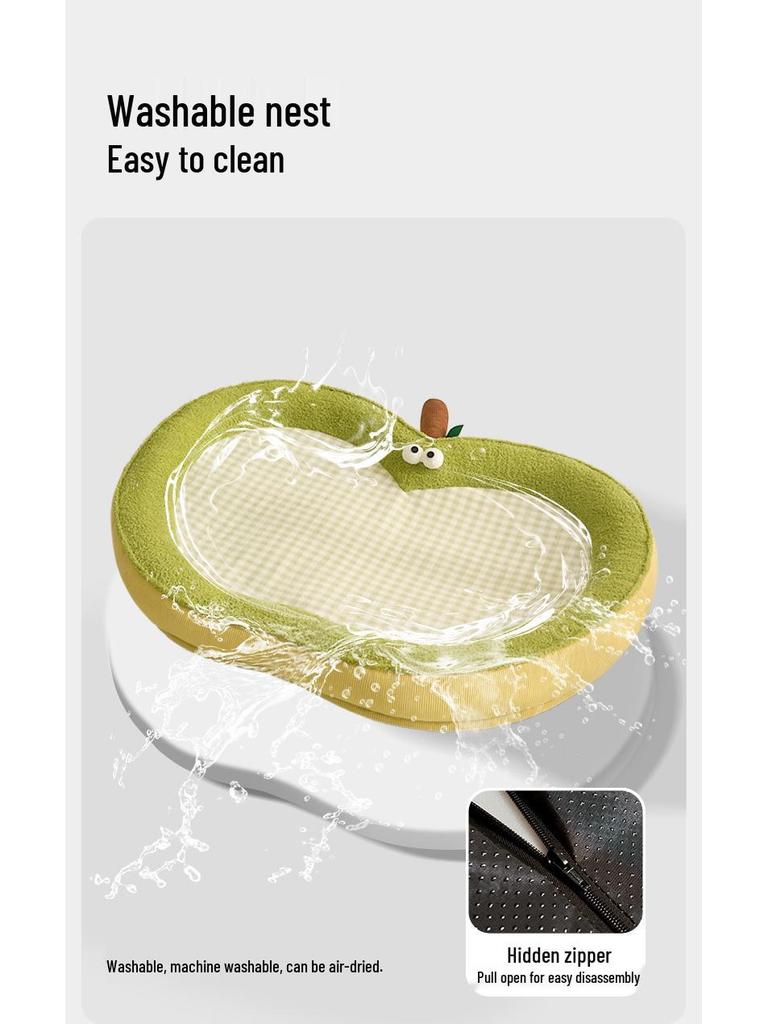 All-Season Pet Bed for Kittens and Small Dogs - Sofa or Dog House Use