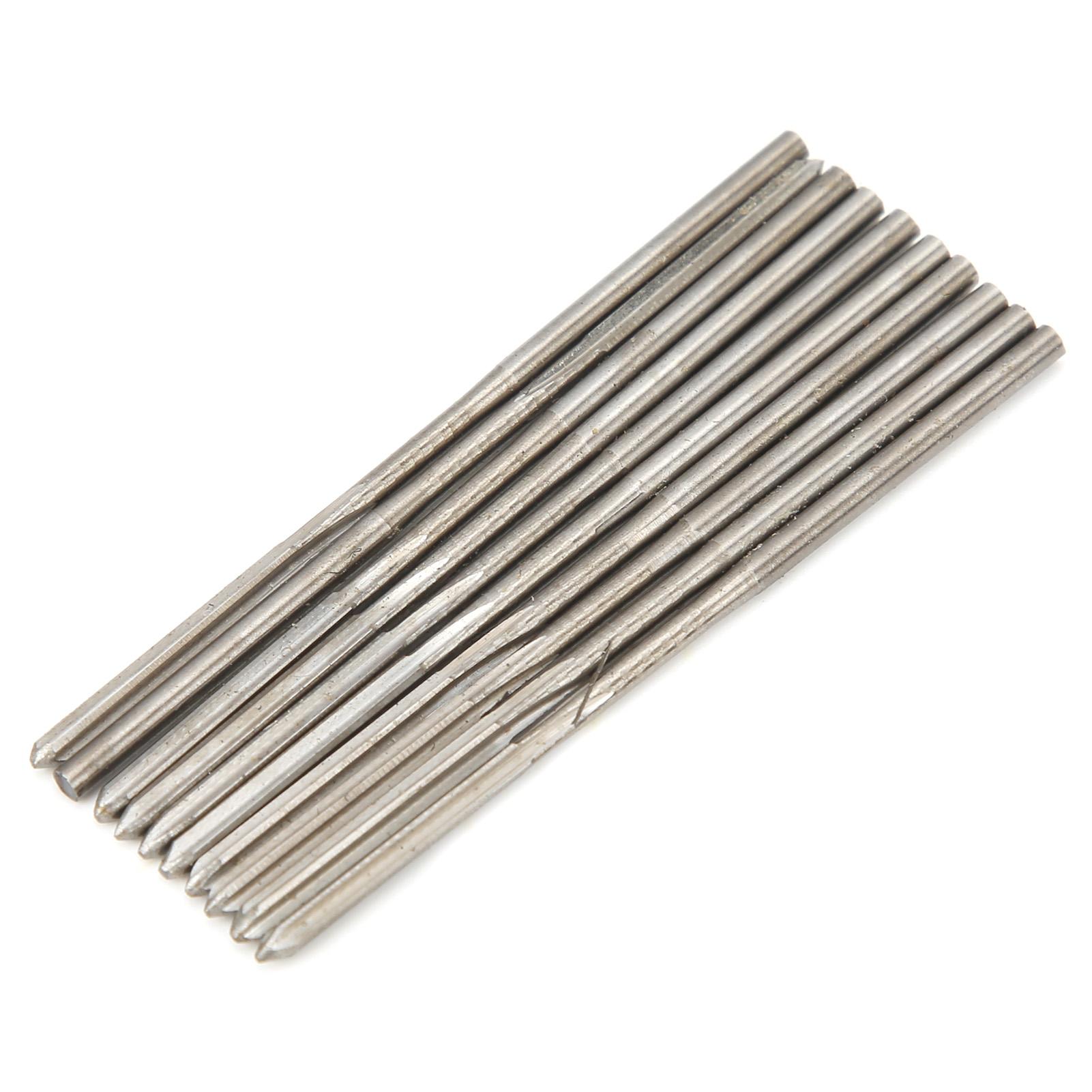 

10 шт. 1,8 мм Полностью шлифованная развертка из быстрорежущей стали для станков с цилиндрическим хвостовиком Режущий инструмент