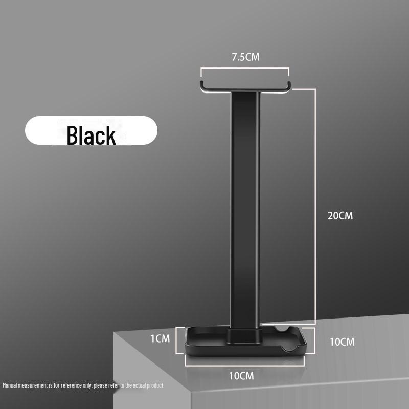 Z1 Kopfhörerständer mit abnehmbarem Display und festem Logo
