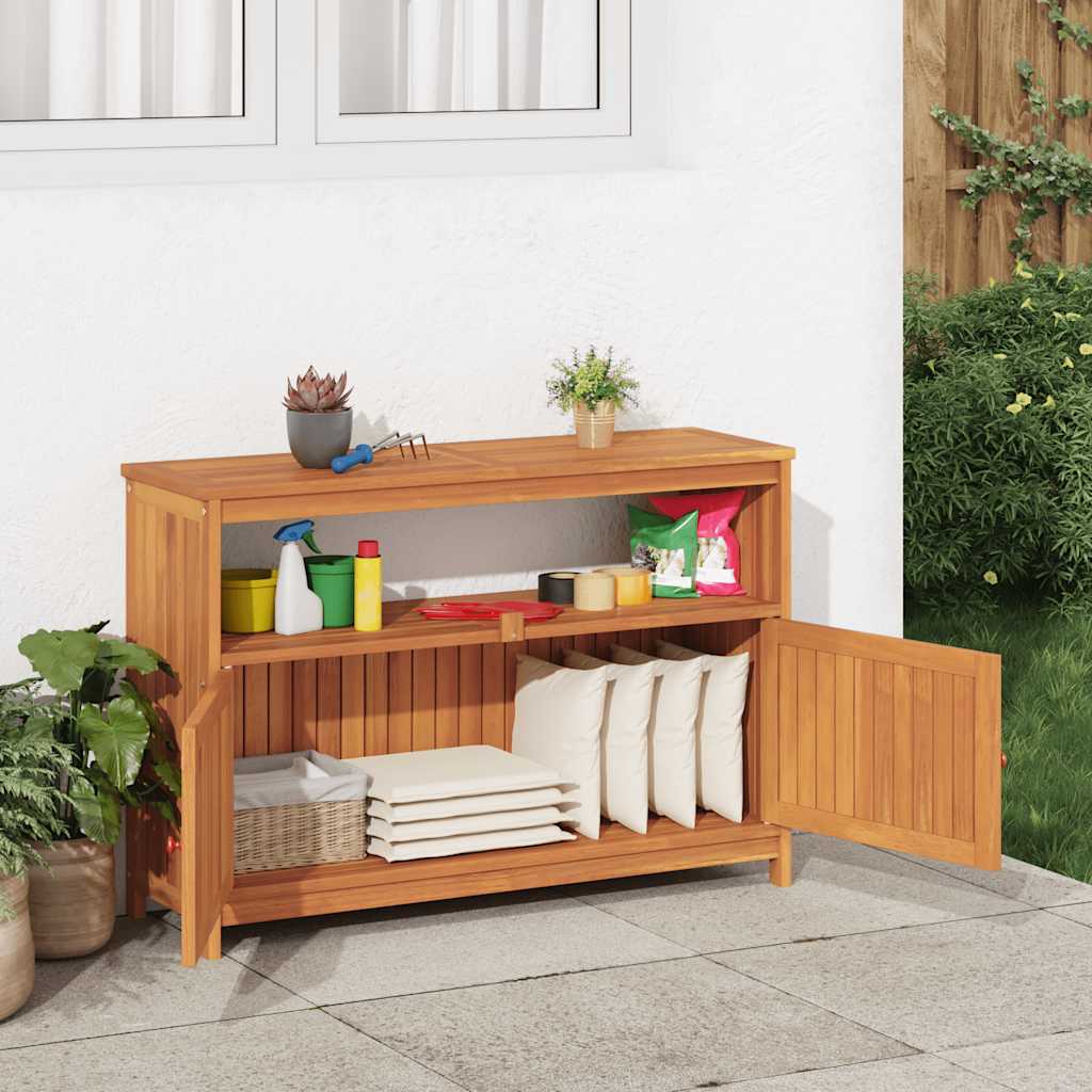 Garden Console Table 110 x 35 x 75 cm Solid Acacia Wood