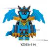 NEW Dragons Mini Anime Cartoon Toy Ninja Accessories Figures Building Blocks Birthday Gift Figurines Bricks