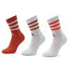 Adidas 3s Cushion Sports Socks Solar Red 3 Pack