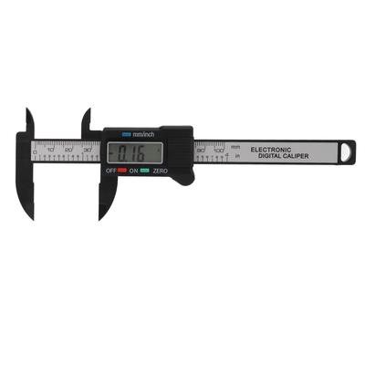 Digital Caliper Mini LED 0?100mm Plastic Lightweight Portable Easy Convenient Durable Caliper