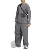 Adidas Fos Series Woven Tracksuit Bottoms Fashionable Simple Aesthetic Trendy Casual Pants Men Bottoms Gray KB4619