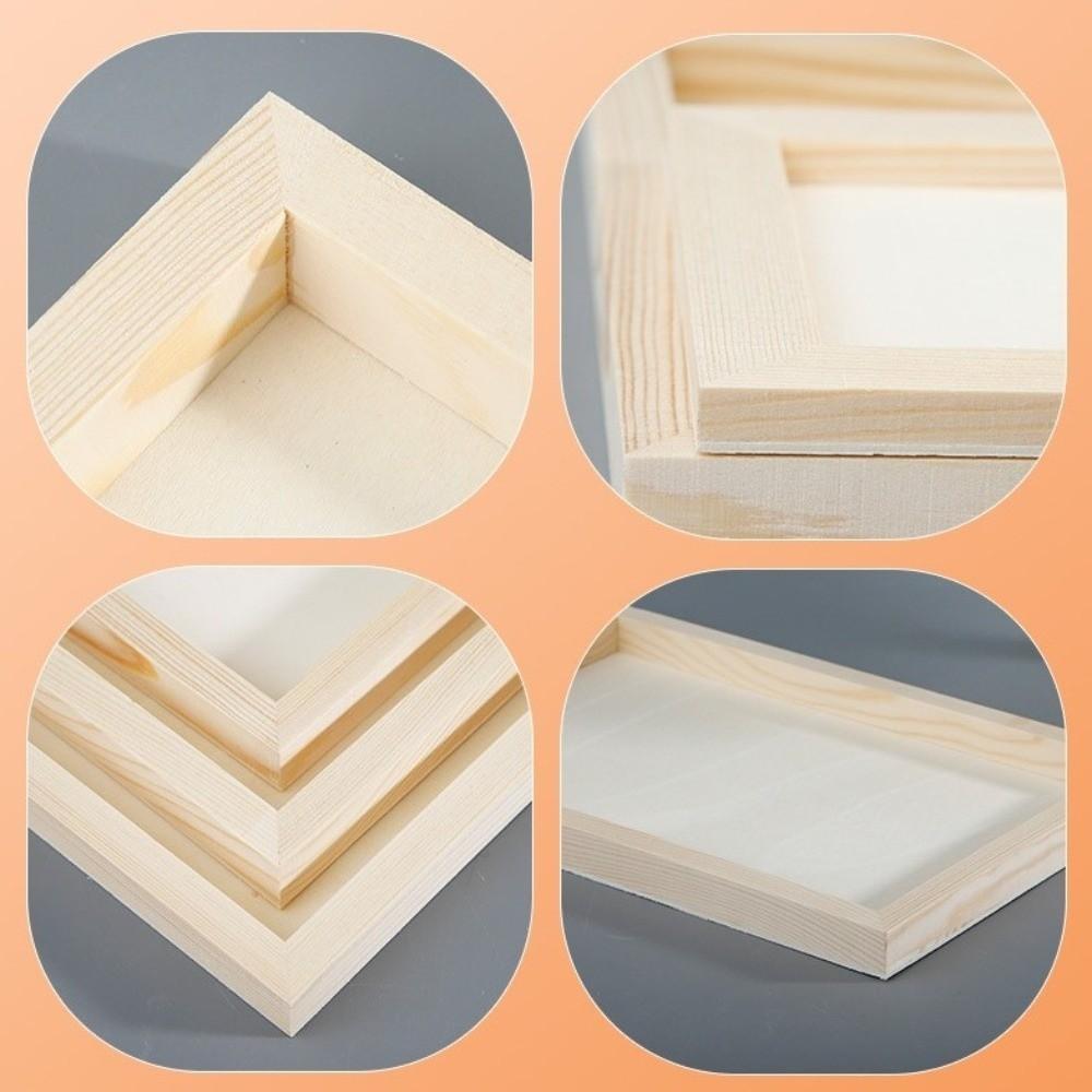 Wooden Picture Frame Multi Size Wooden Photo Holder Art Puzzle Holder  Children Painting Drawing