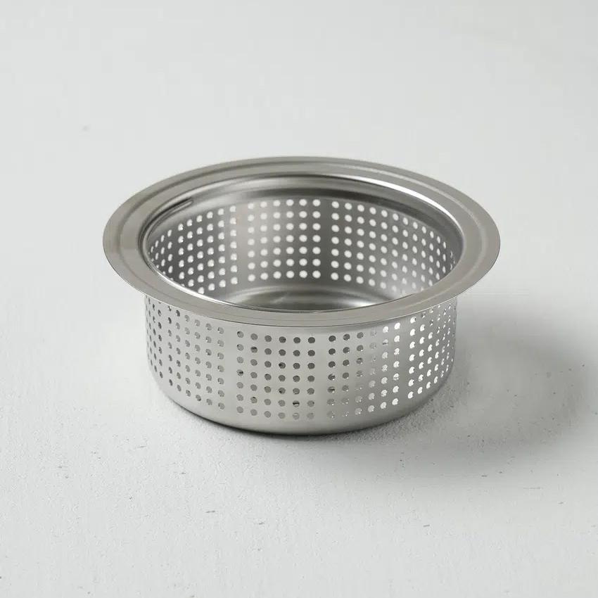 

All-Stainless Steel 304 Sink Drain Strainer (14.3x5.5cm) Silver