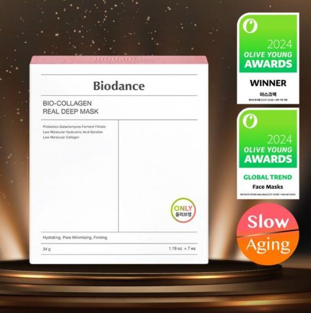 Biodance Bio Collagen Real Deep Mask Pack – Intensive Firming & Hydrating Sheet Mask