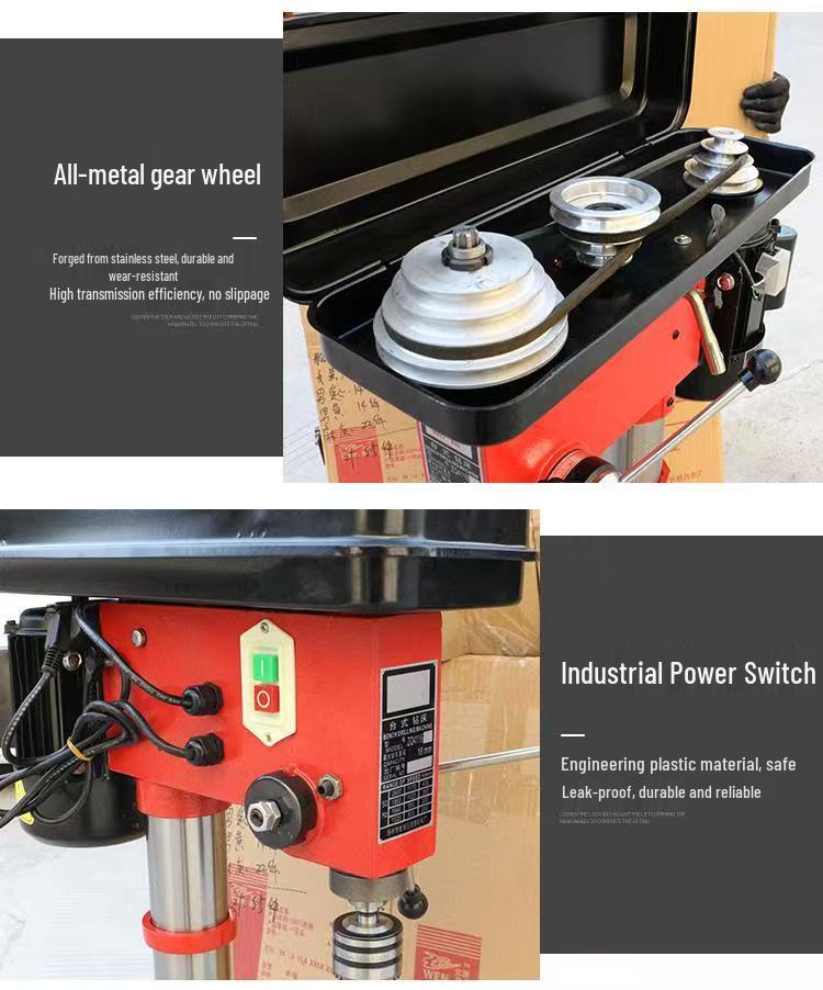 ZJ4116HJ & ZJ4125 Industrial Multi-functional Electric Bench Drill