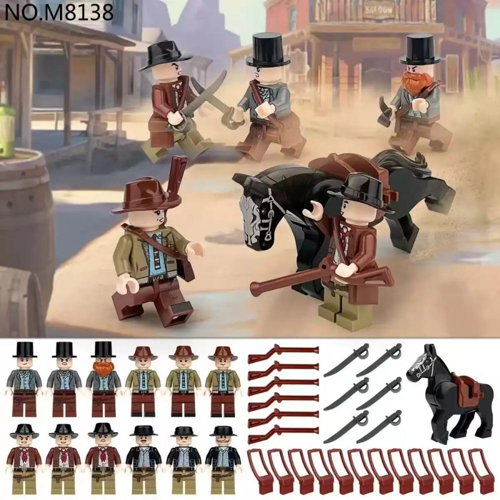 12 pezzi Cavalieri romani antichi medievali, blocchi da costruzione, figure, giocattoli, mini figure, bambole umanoidi, giocattoli, regali di compleanno.