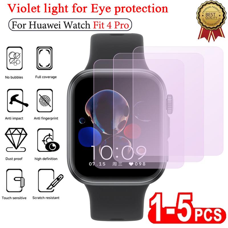 Tempered Glass Screen Protector For Huawei Watch Fit 4 Pro Screen Protective Film For Huawei Watch Fit4 Pro Accessories