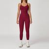 JYL Naked Fashion Yoga Set Cross Back Quick Dry Running Outfit