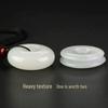Certified Unisex Hetian Jade Ping'an Pendant
