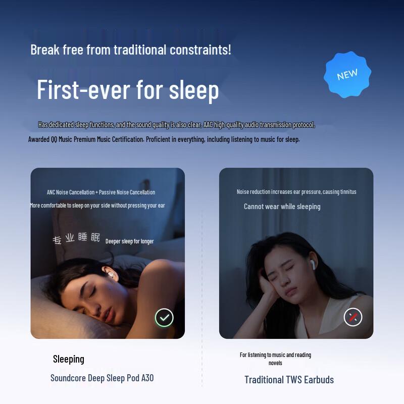 Soundcore A30 Sleep Earbuds