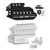 Metal Engine Cover Chassis Under Guard Skid Plate Compatible for CB400X CB500X Motorcycle Enhanced Defense Easy Install