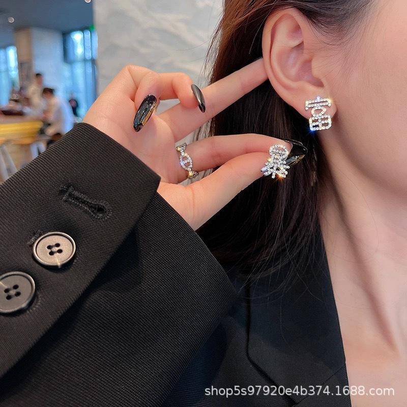 

Get Rich Earrings Gong Xi Fa Cai Earrings Tide Earrings New Testament Theme Lucky Earrings