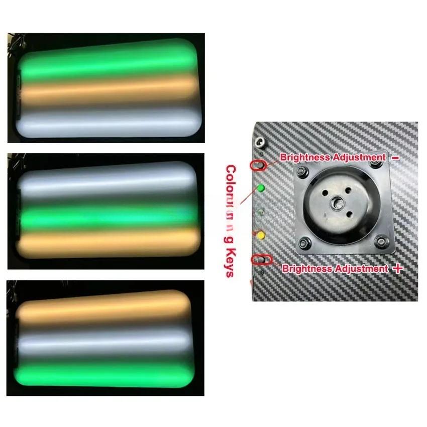 For For 9 LED Auto Dent Repair Lampe 3 Streifen Line Board Paintless Dent Repair Tool Mit 18 V 6,0 Ah Batterie