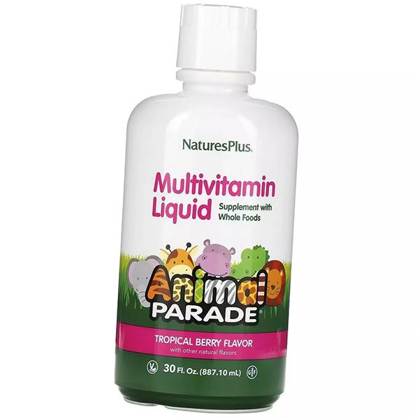 Liquid Vitamins for Children, Animal Parade Gold Liquid, Nature's Plus (36375054)